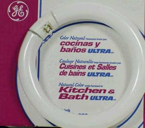 GE Kitchen & Bath Circline Light Bulb, 22 W